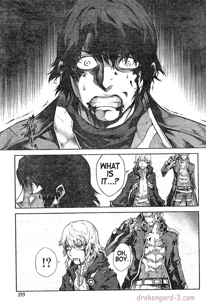 Drag-On Dragoon - Shi ni Itaru Aka Chapter 11 page 21 - Chapter 11