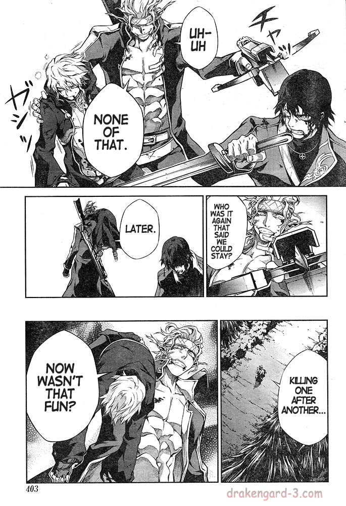 Drag-On Dragoon - Shi ni Itaru Aka Chapter 11 page 25 - Chapter 11