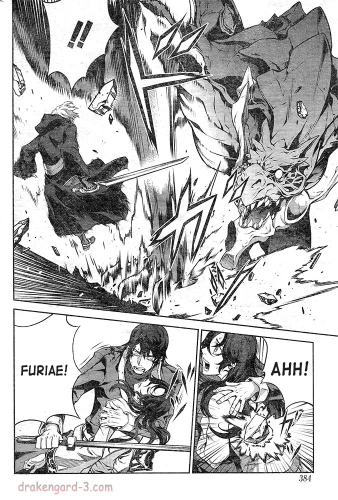 Drag-On Dragoon - Shi ni Itaru Aka Chapter 11 page 6 - Chapter 11