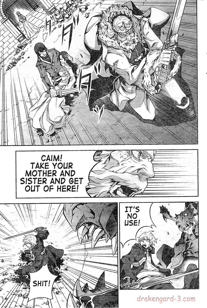 Drag-On Dragoon - Shi ni Itaru Aka Chapter 11 page 7 - Chapter 11
