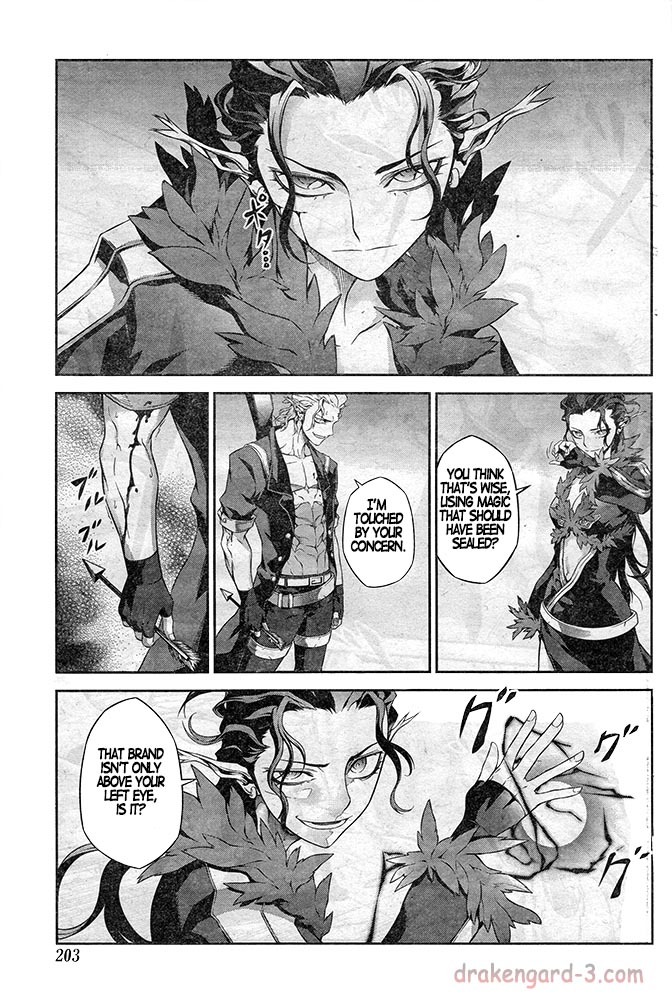 Drag-On Dragoon - Shi ni Itaru Aka Chapter 18 page 15 - Chapter 18