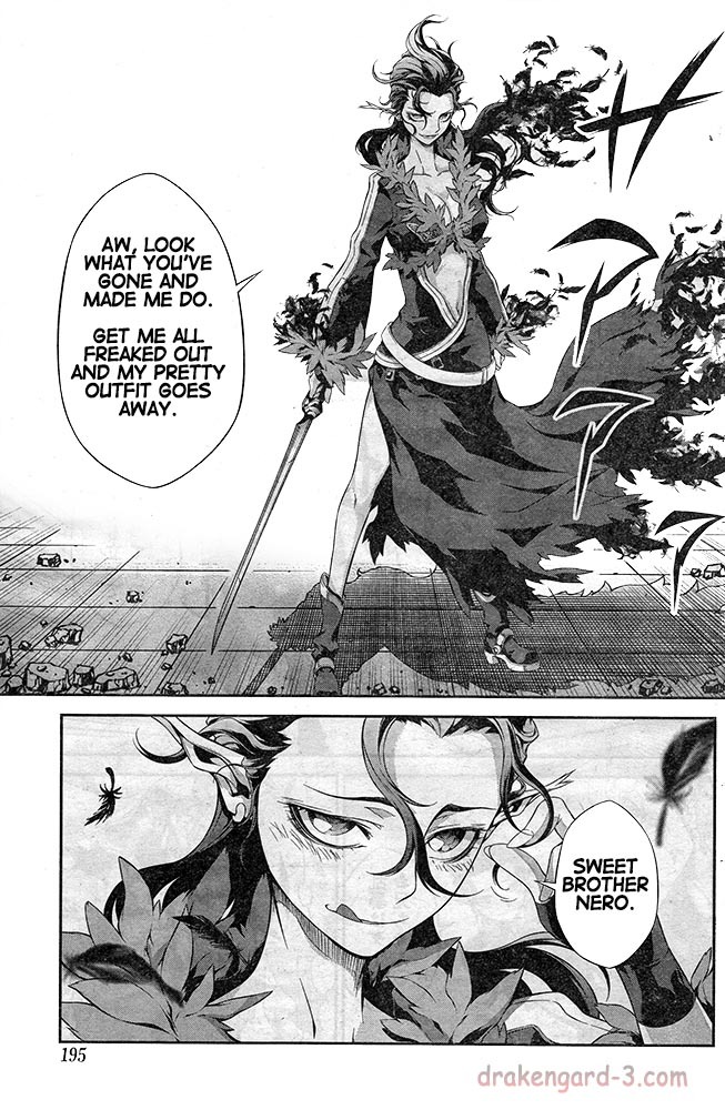 Drag-On Dragoon - Shi ni Itaru Aka Chapter 18 page 7 - Chapter 18