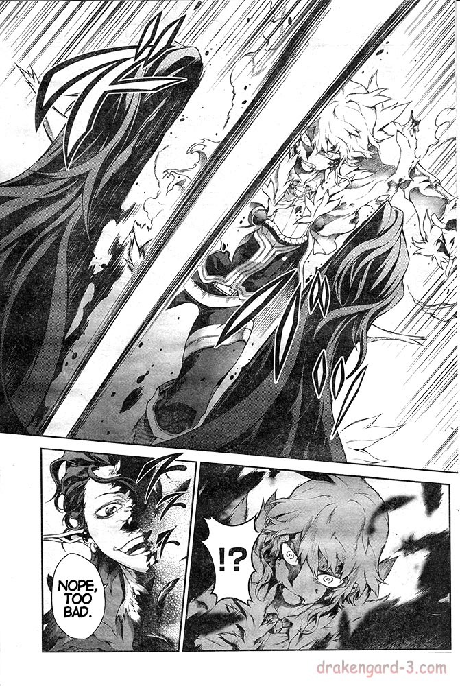 Drag-On Dragoon - Shi ni Itaru Aka Chapter 19 page 11 - Chapter 19