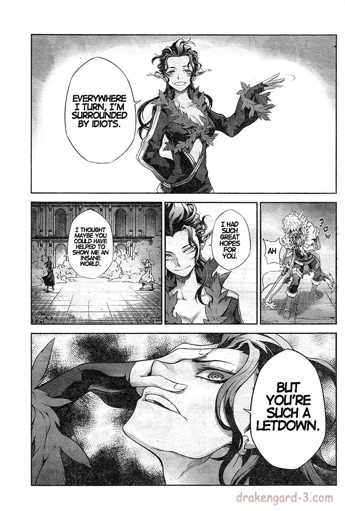 Drag-On Dragoon - Shi ni Itaru Aka Chapter 19 page 15 - Chapter 19
