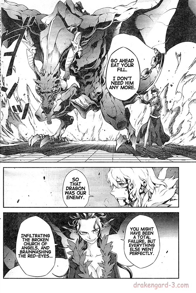 Drag-On Dragoon - Shi ni Itaru Aka Chapter 19 page 16 - Chapter 19