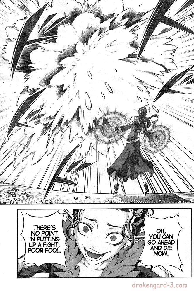 Drag-On Dragoon - Shi ni Itaru Aka Chapter 19 page 9 - Chapter 19
