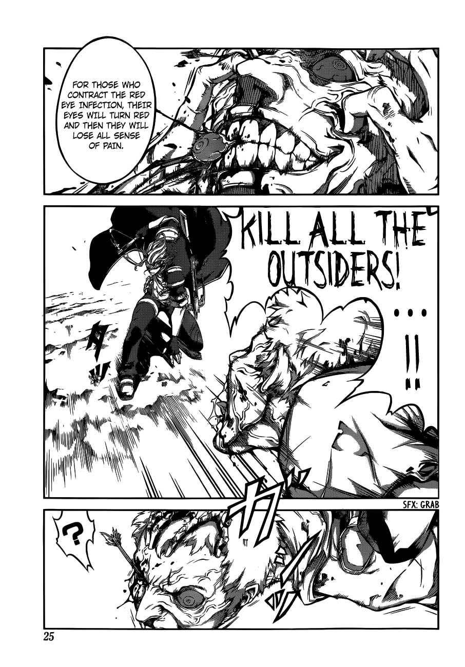 Drag-On Dragoon - Shi ni Itaru Aka Chapter 2 page 8 - Chapter 2