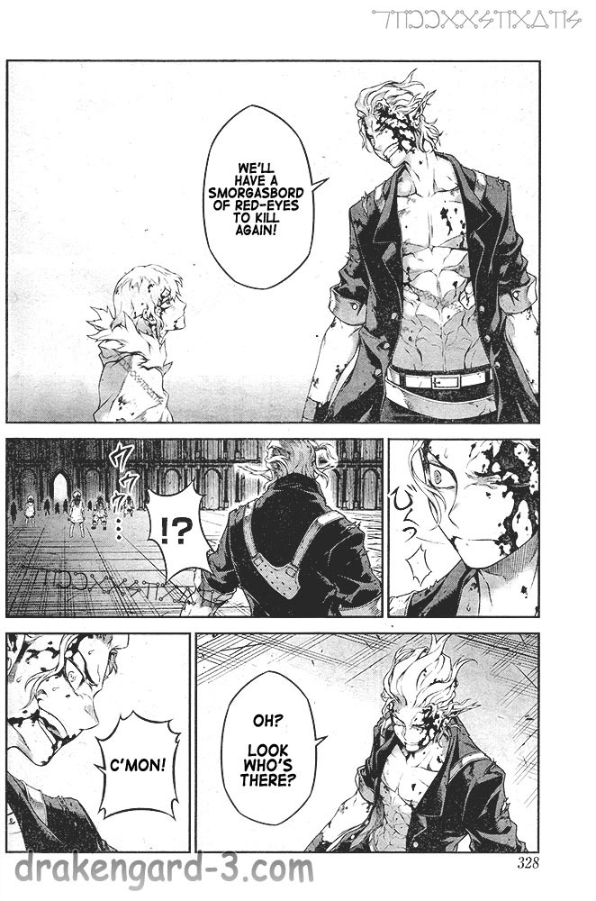 Drag-On Dragoon - Shi ni Itaru Aka Chapter 20 page 18 - Chapter 20