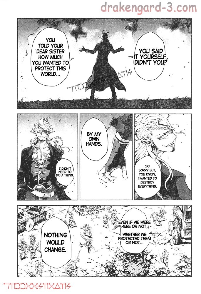 Drag-On Dragoon - Shi ni Itaru Aka Chapter 21 page 17 - Chapter 21: [END]