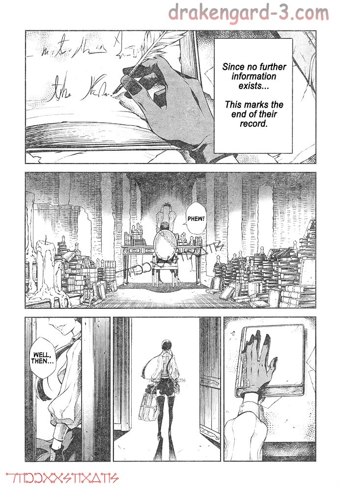 Drag-On Dragoon - Shi ni Itaru Aka Chapter 21 page 21 - Chapter 21: [END]