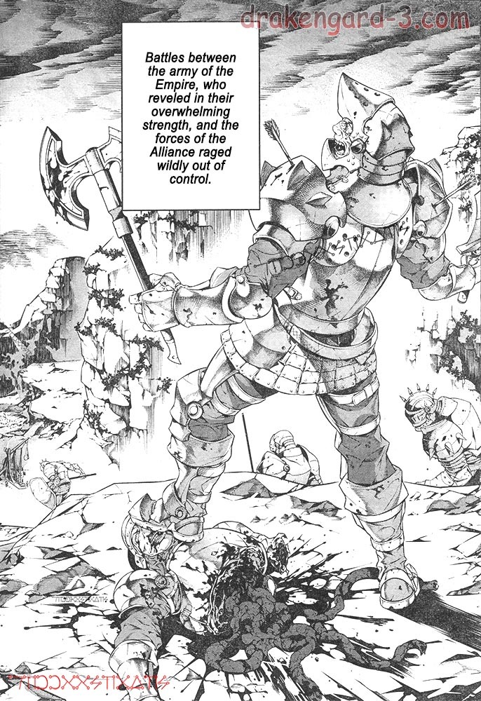 Drag-On Dragoon - Shi ni Itaru Aka Chapter 21 page 4 - Chapter 21: [END]