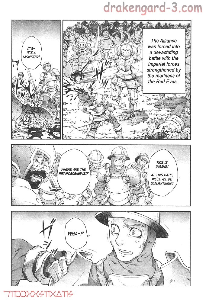 Drag-On Dragoon - Shi ni Itaru Aka Chapter 21 page 6 - Chapter 21: [END]