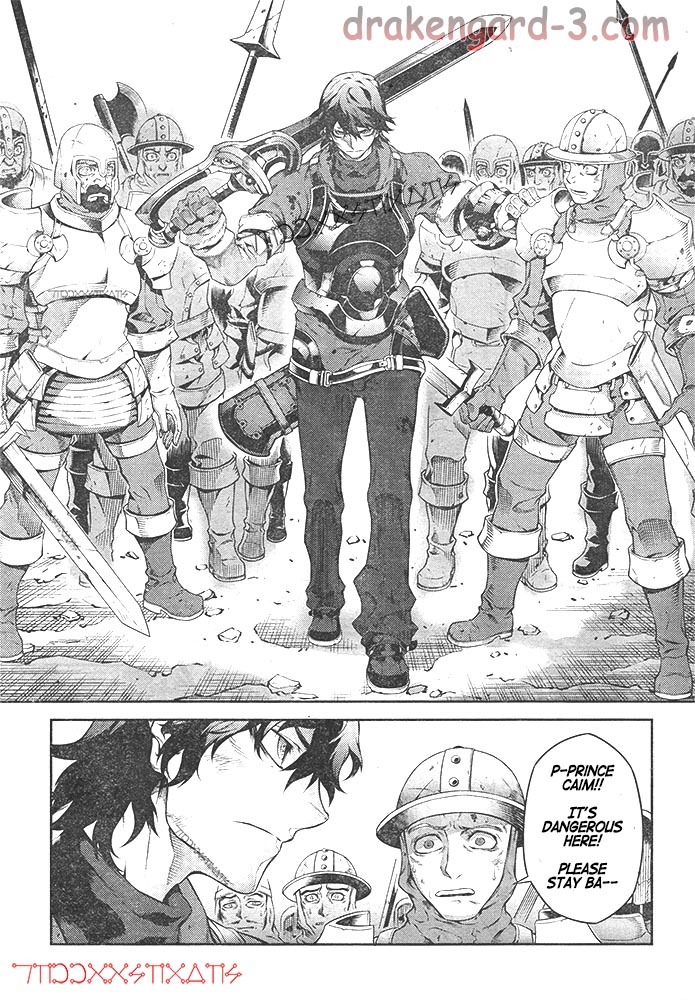 Drag-On Dragoon - Shi ni Itaru Aka Chapter 21 page 7 - Chapter 21: [END]