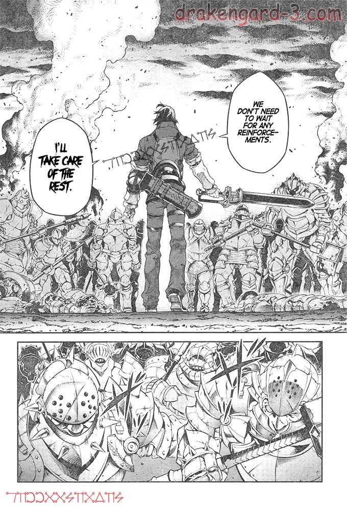 Drag-On Dragoon - Shi ni Itaru Aka Chapter 21 page 8 - Chapter 21: [END]