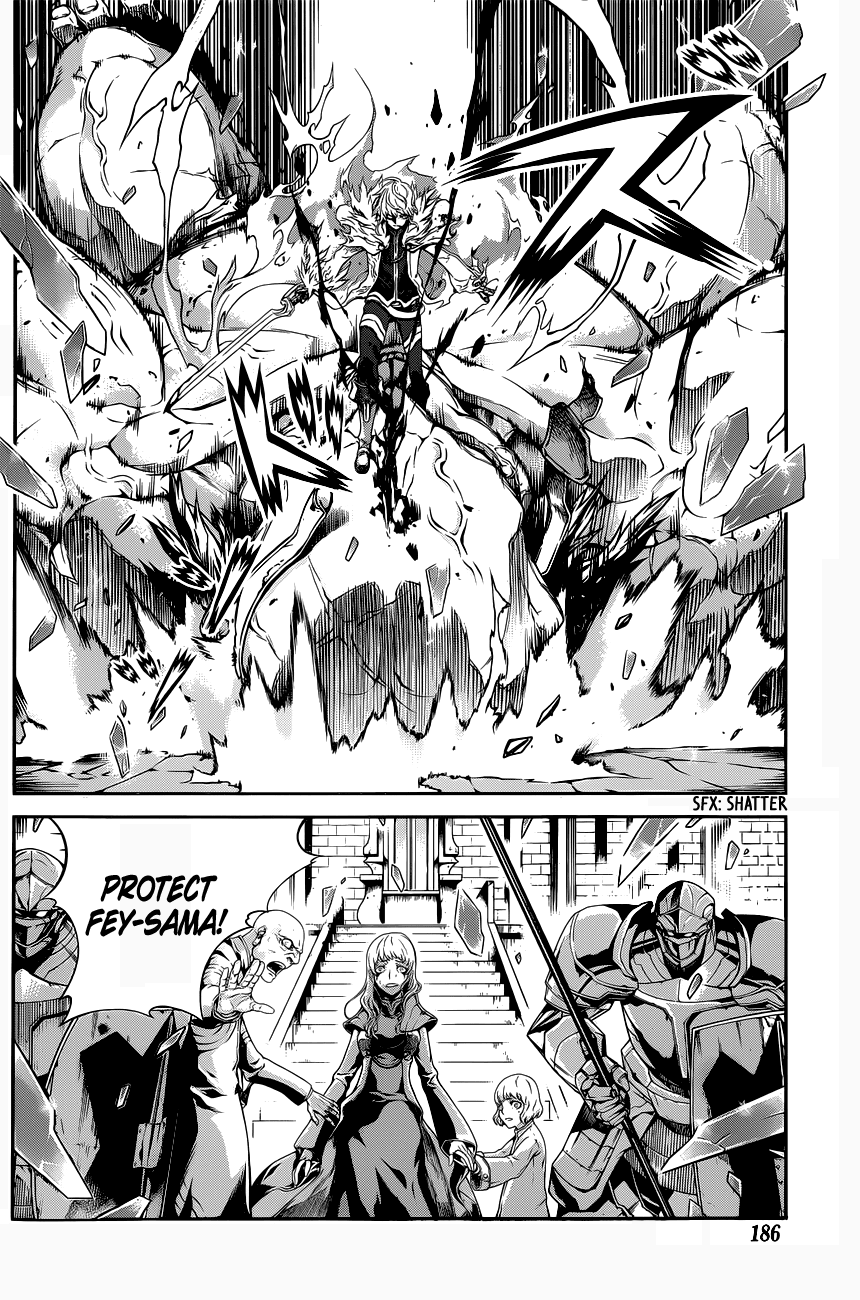 Drag-On Dragoon - Shi ni Itaru Aka Chapter 3 page 28 - Chapter 3