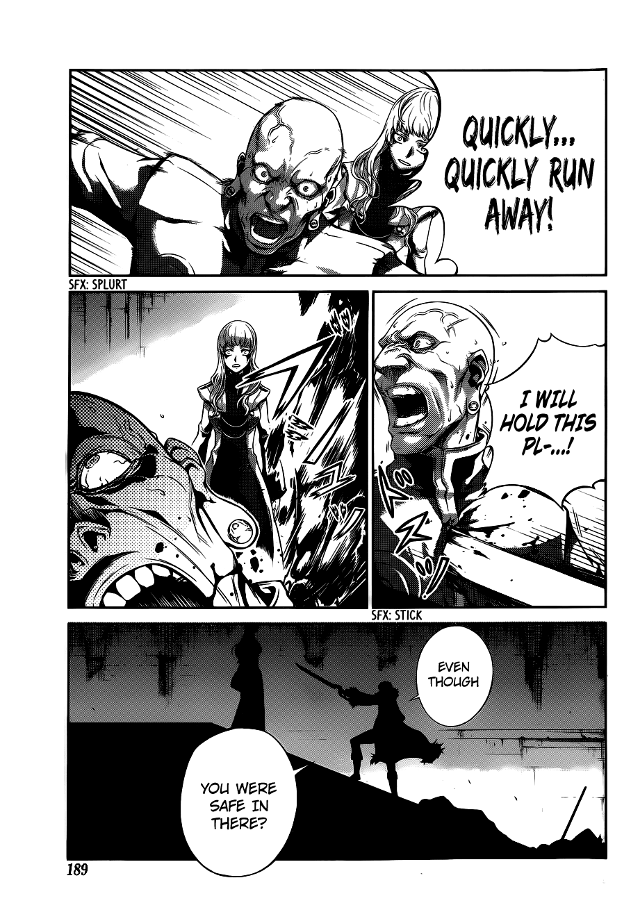 Drag-On Dragoon - Shi ni Itaru Aka Chapter 3 page 31 - Chapter 3