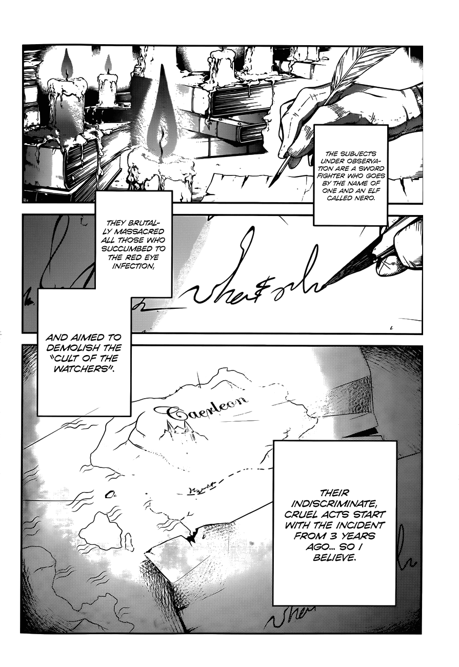 Drag-On Dragoon - Shi ni Itaru Aka Chapter 4 page 10 - Chapter 4