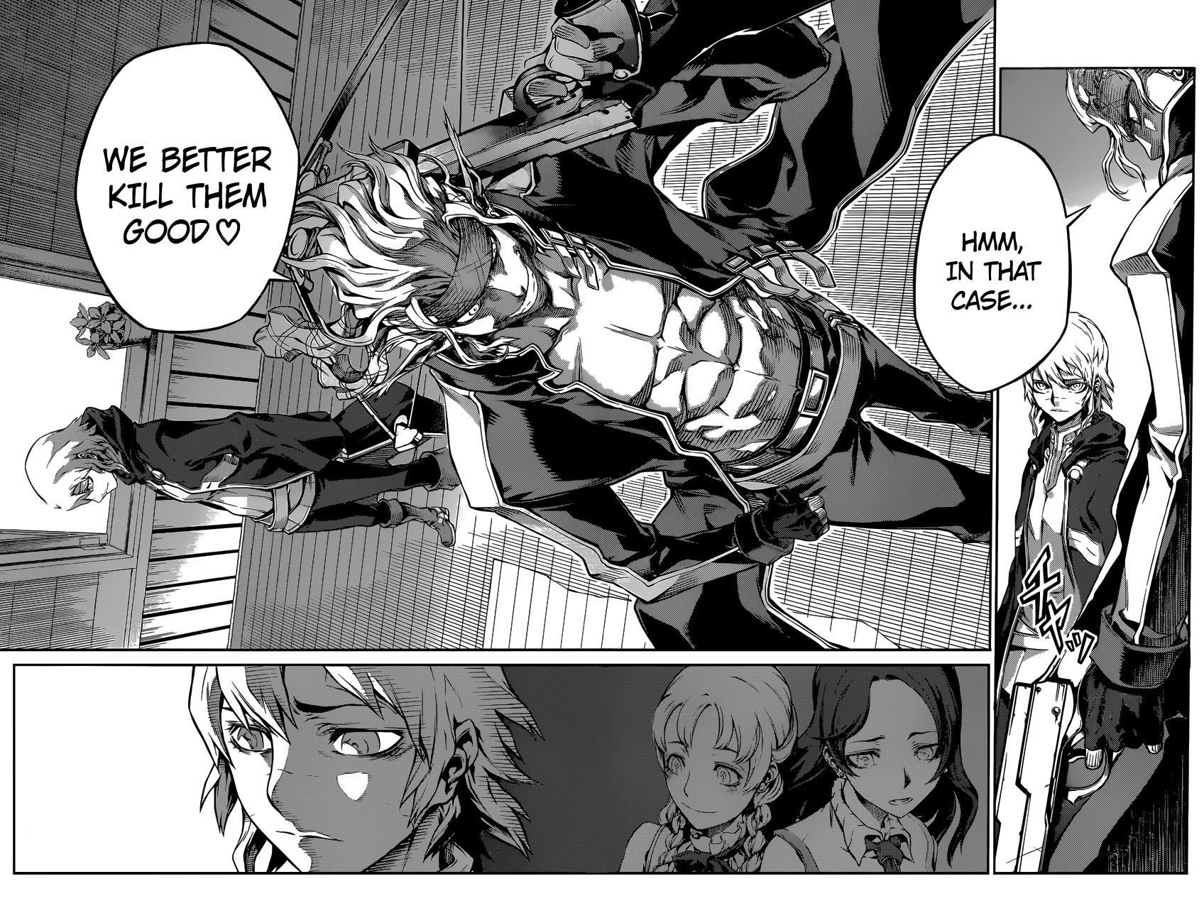 Drag-On Dragoon - Shi ni Itaru Aka Chapter 7 page 8 - Chapter 7