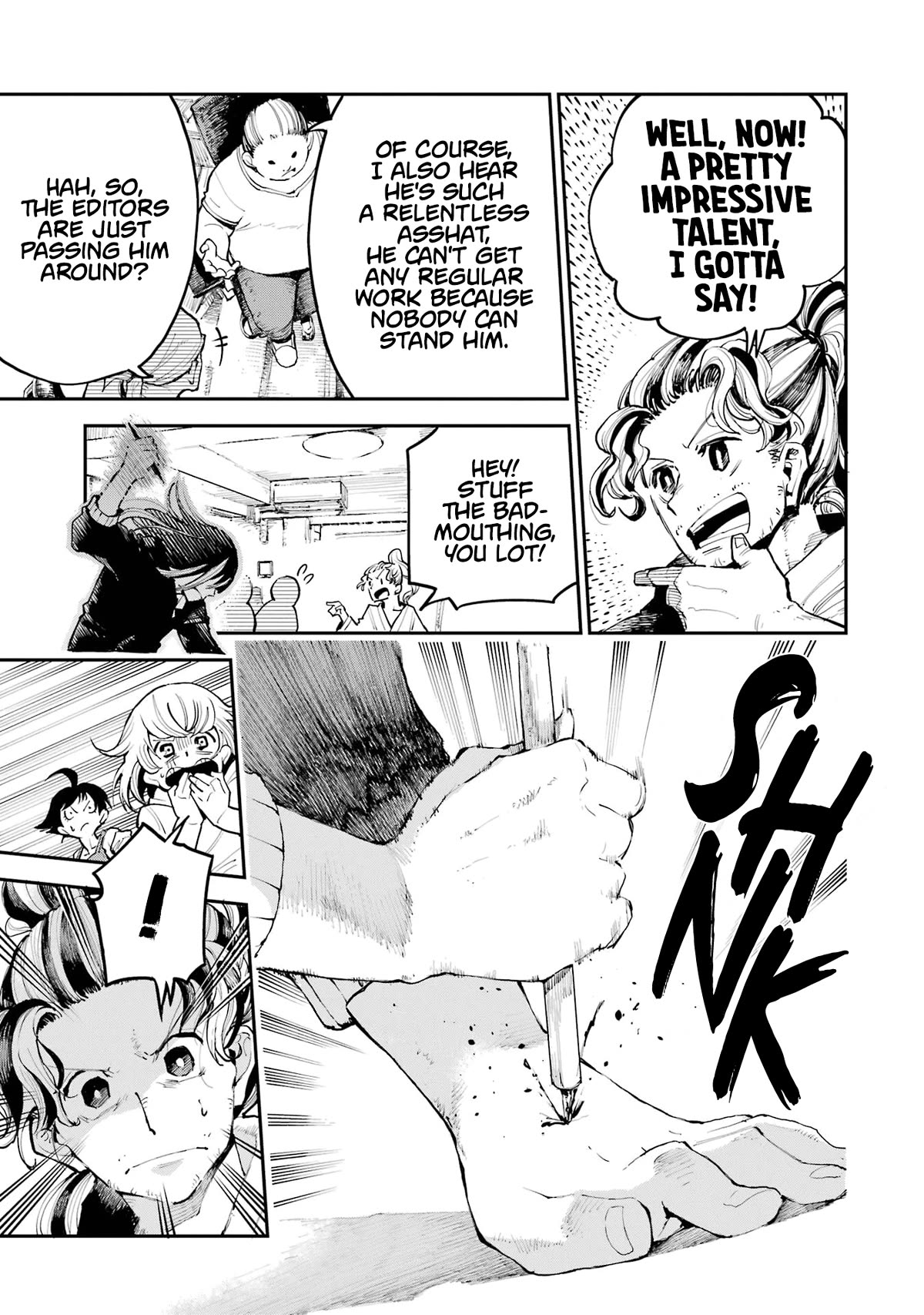 Dragon and Chameleon Chapter 1 page 12 - Chapter 1: Two Manga Artists