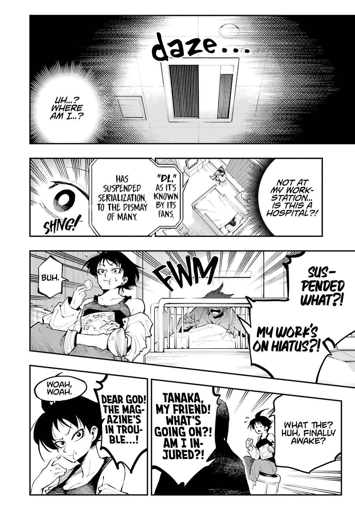 Dragon and Chameleon Chapter 1 page 19 - Chapter 1: Two Manga Artists