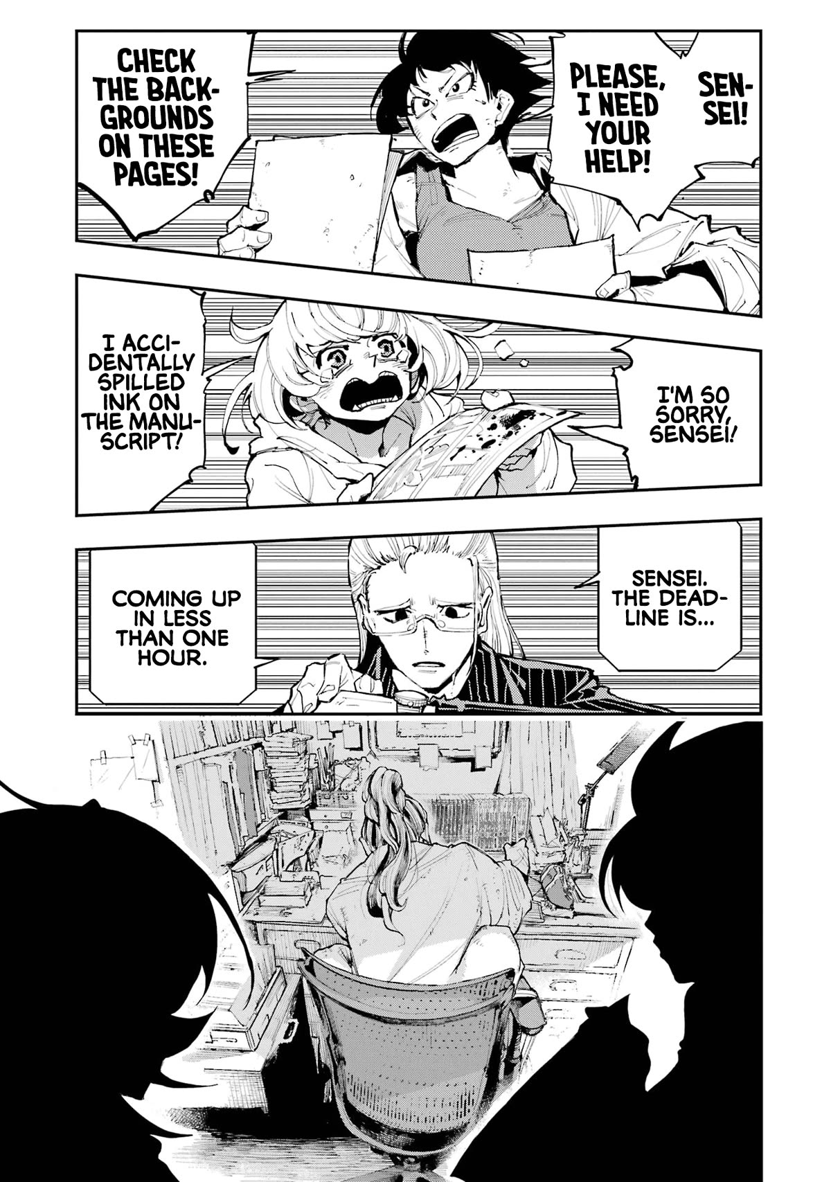 Dragon and Chameleon Chapter 1 page 4 - Chapter 1: Two Manga Artists