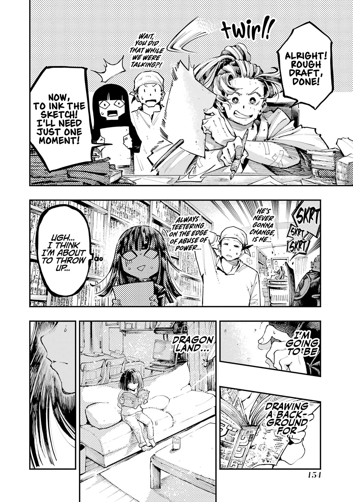Dragon and Chameleon Chapter 19.1 page 11 - Chapter 19.1: How One Massive Mistake Changed the Course of a Newbie Manga Artist’s Life
