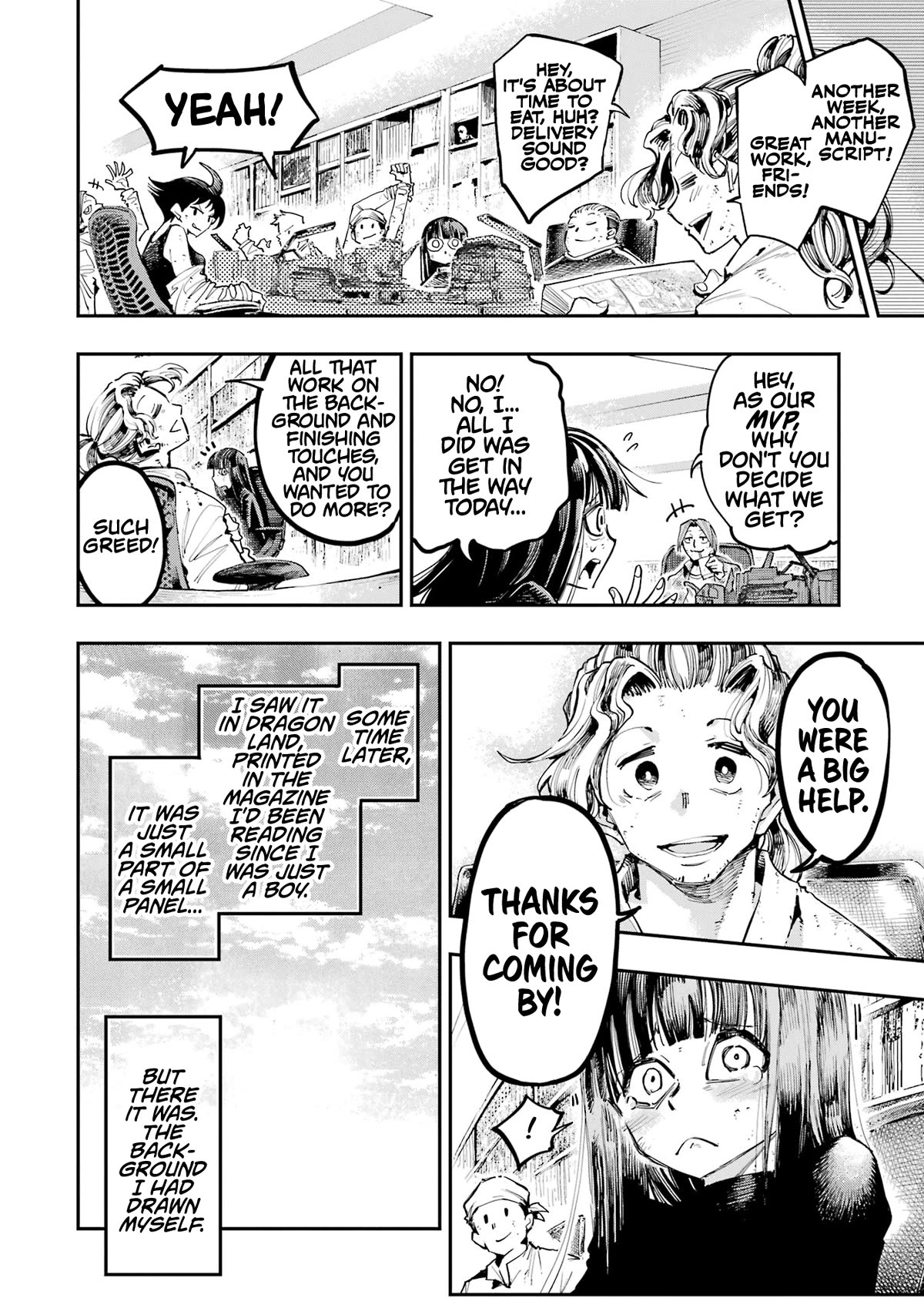Dragon and Chameleon Chapter 19.1 page 13 - Chapter 19.1: How One Massive Mistake Changed the Course of a Newbie Manga Artist’s Life