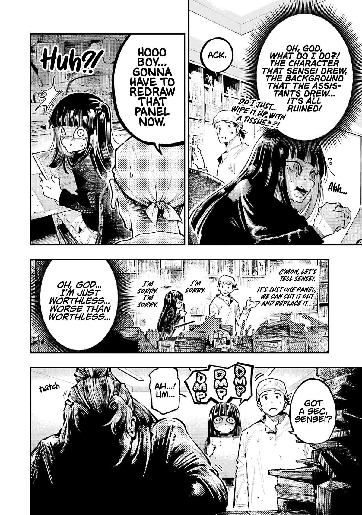 Dragon and Chameleon Chapter 19.1 page 7 - Chapter 19.1: How One Massive Mistake Changed the Course of a Newbie Manga Artist’s Life