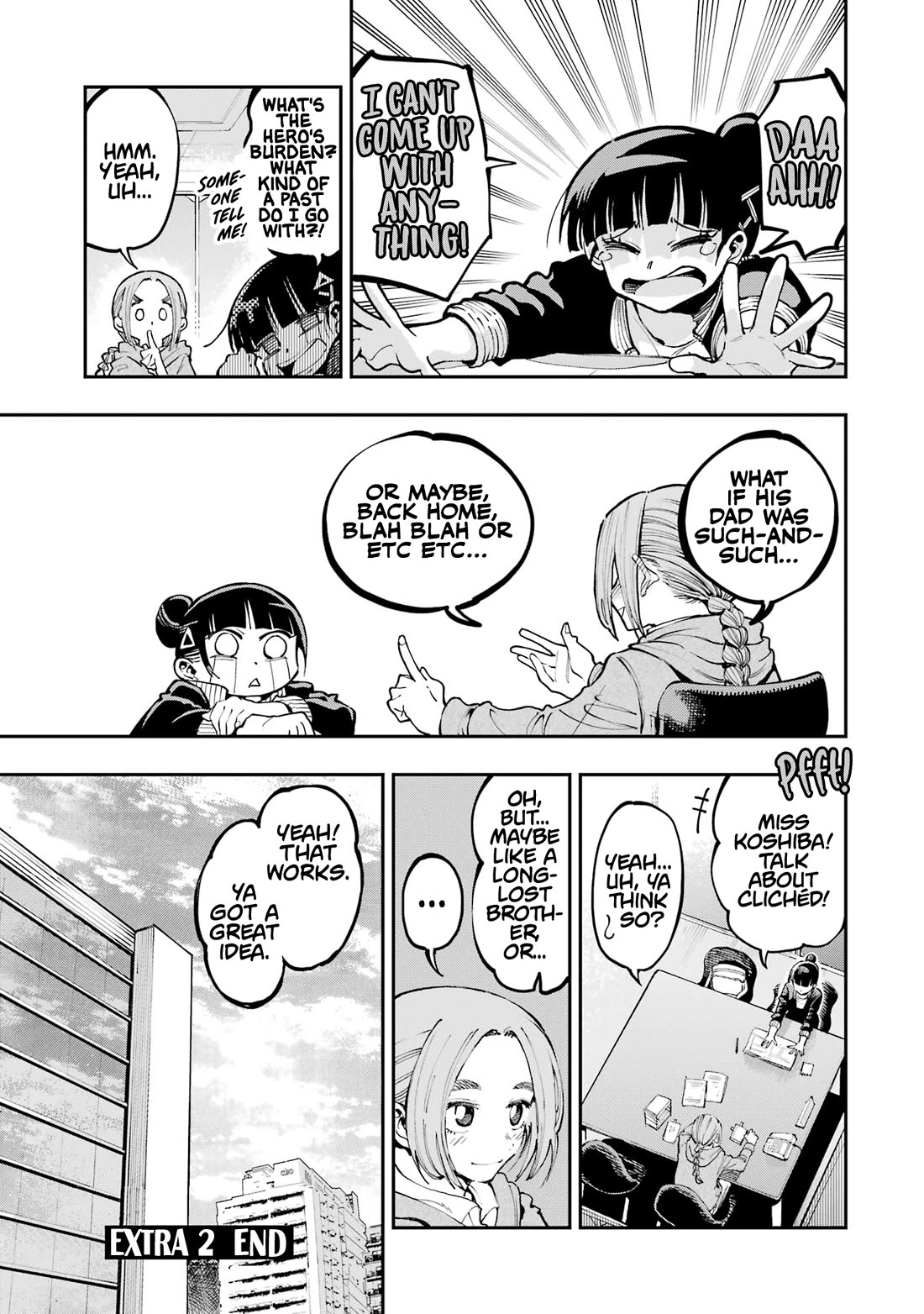 Dragon and Chameleon Chapter 19.2 page 12 - Chapter 19.2: How a Newbie Editor Got Embarrassed at Planning Meetings