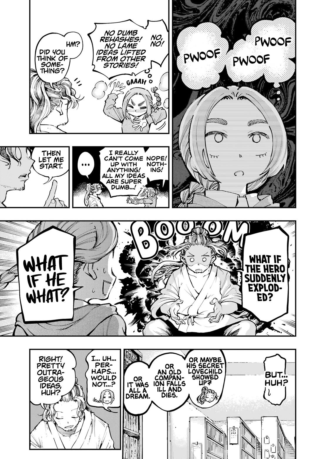 Dragon and Chameleon Chapter 19.2 page 6 - Chapter 19.2: How a Newbie Editor Got Embarrassed at Planning Meetings