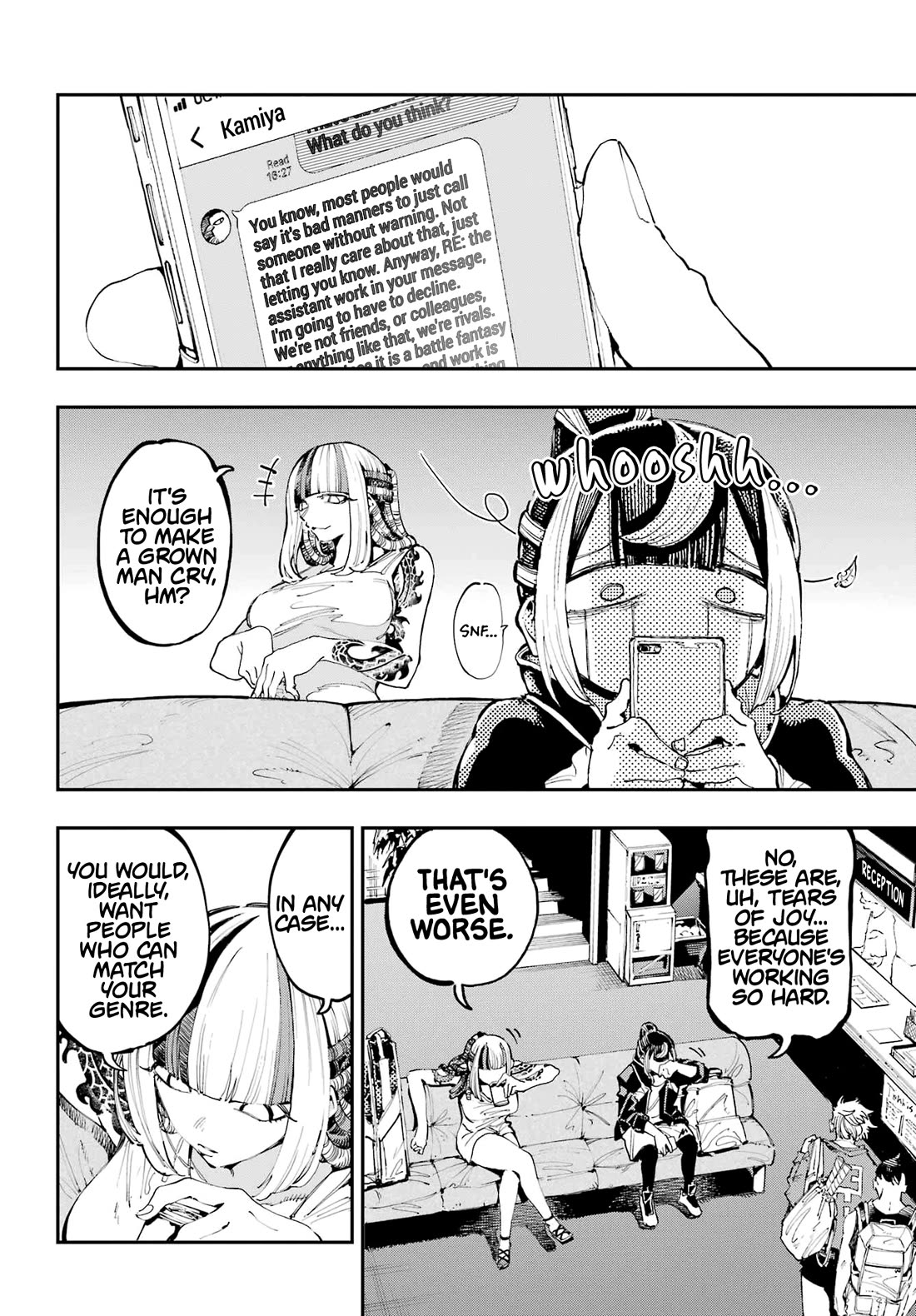 Dragon and Chameleon Chapter 20 page 13 - Chapter 20: The Greatest Manga of All Time