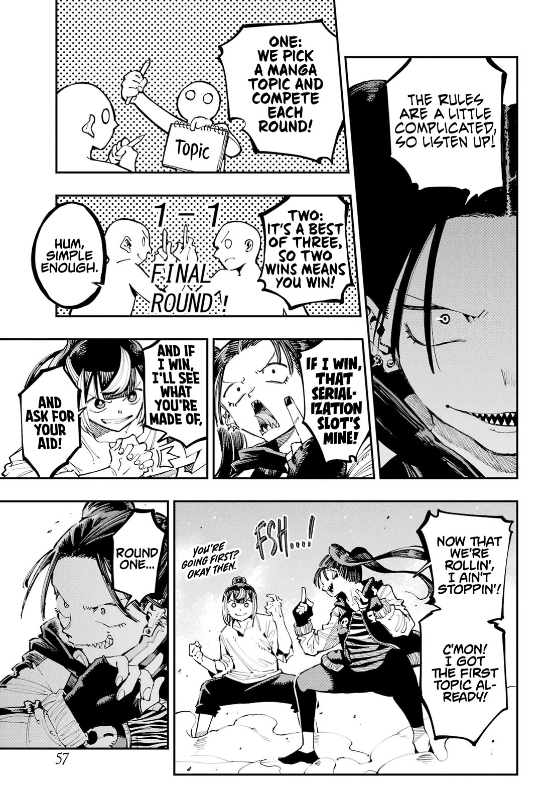 Dragon and Chameleon Chapter 22 page 13 - Chapter 22: All-Out Manga Athlete Fight
