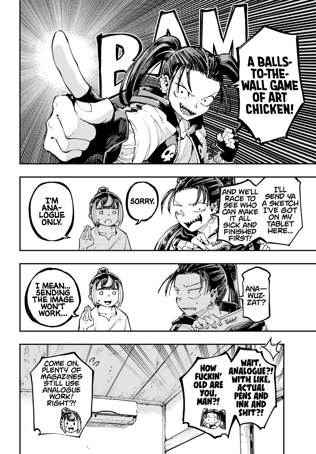 Dragon and Chameleon Chapter 22 page 14 - Chapter 22: All-Out Manga Athlete Fight