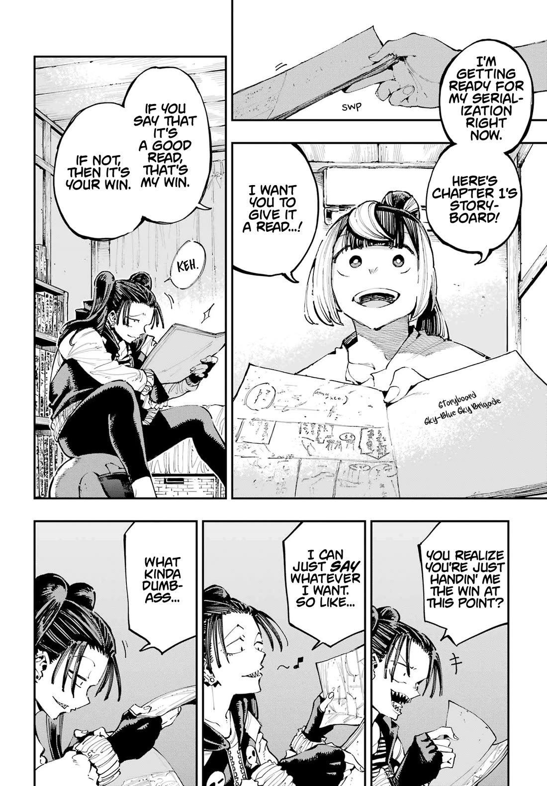 Dragon and Chameleon Chapter 22 page 16 - Chapter 22: All-Out Manga Athlete Fight