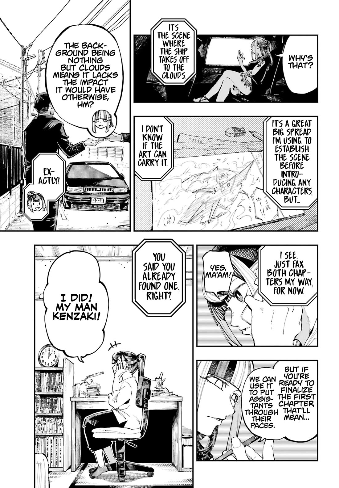 Dragon and Chameleon Chapter 22 page 3 - Chapter 22: All-Out Manga Athlete Fight