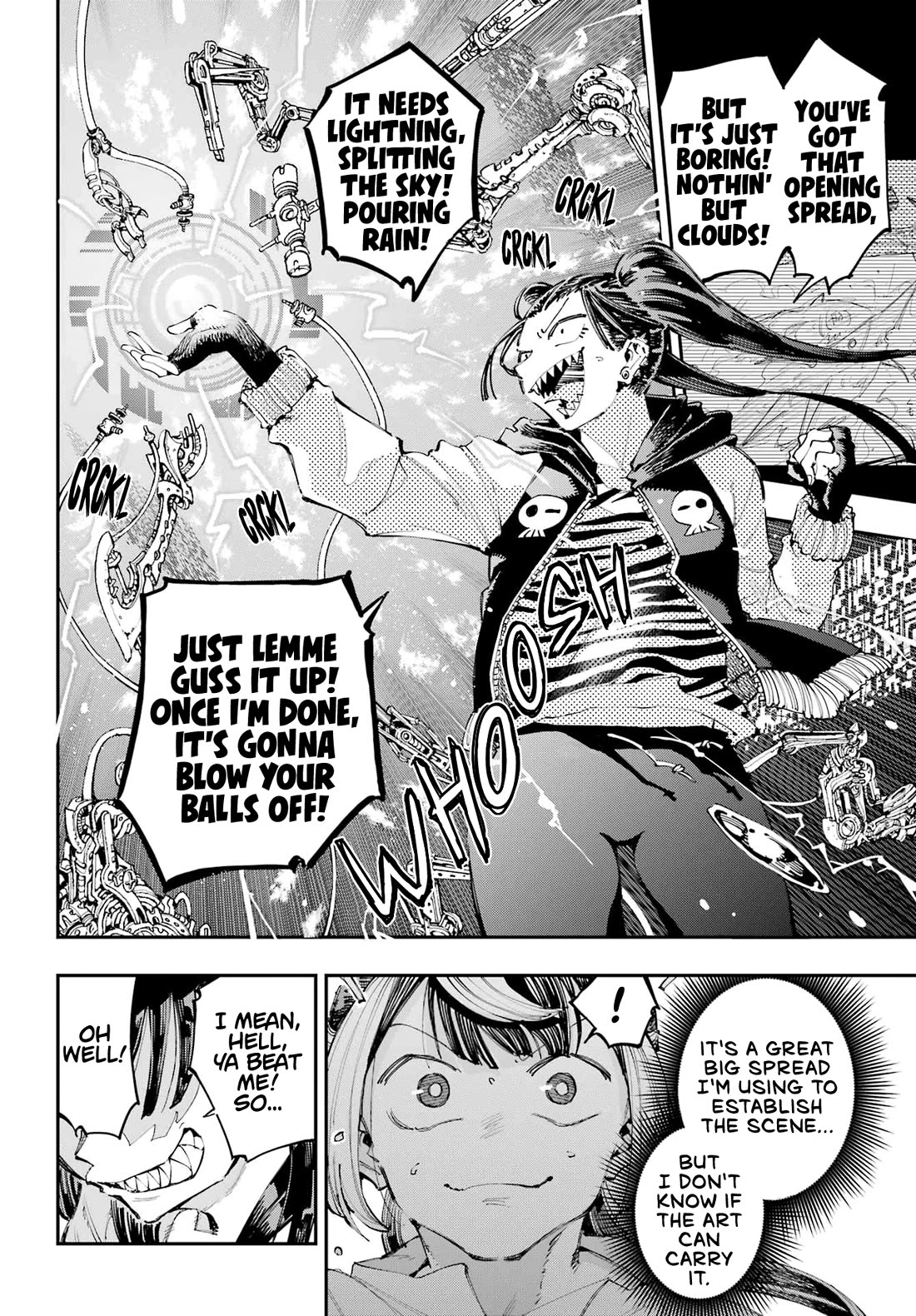 Dragon and Chameleon Chapter 22 page 32 - Chapter 22: All-Out Manga Athlete Fight