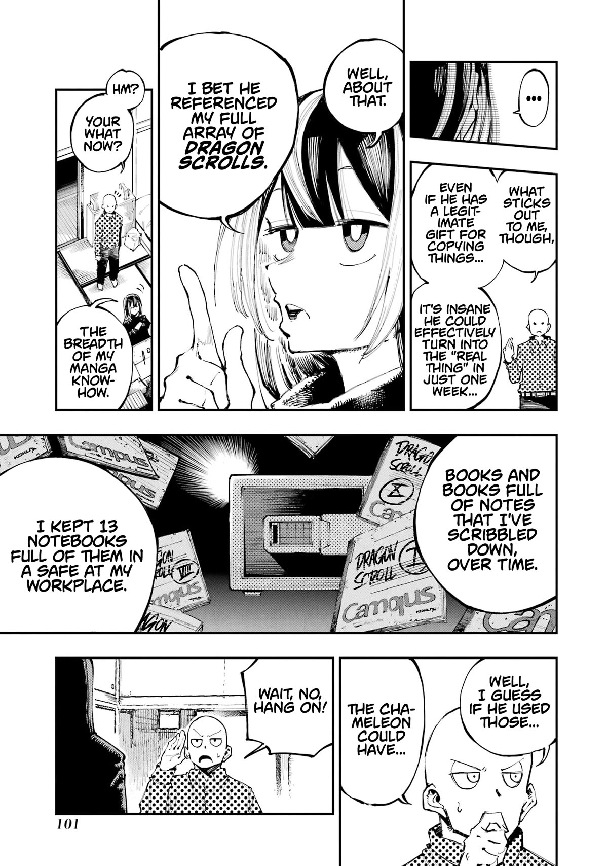 Dragon and Chameleon Chapter 3 page 7 - Chapter 3: You're its Creator