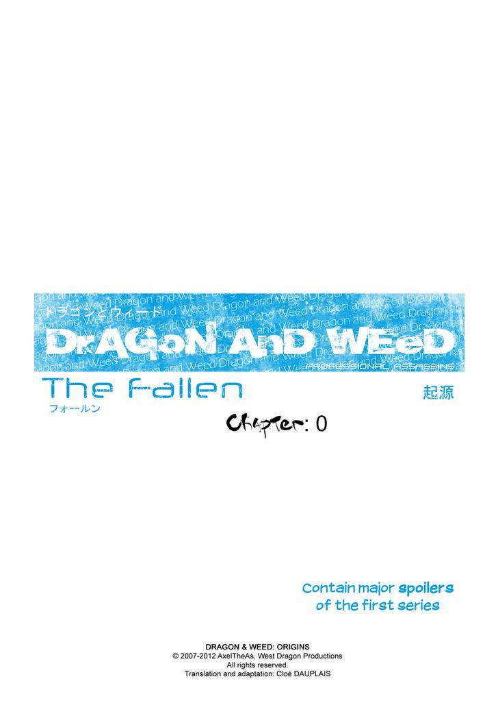 Dragon and Weed: Origins Second Chapter 0 page 1 - Chapter 0