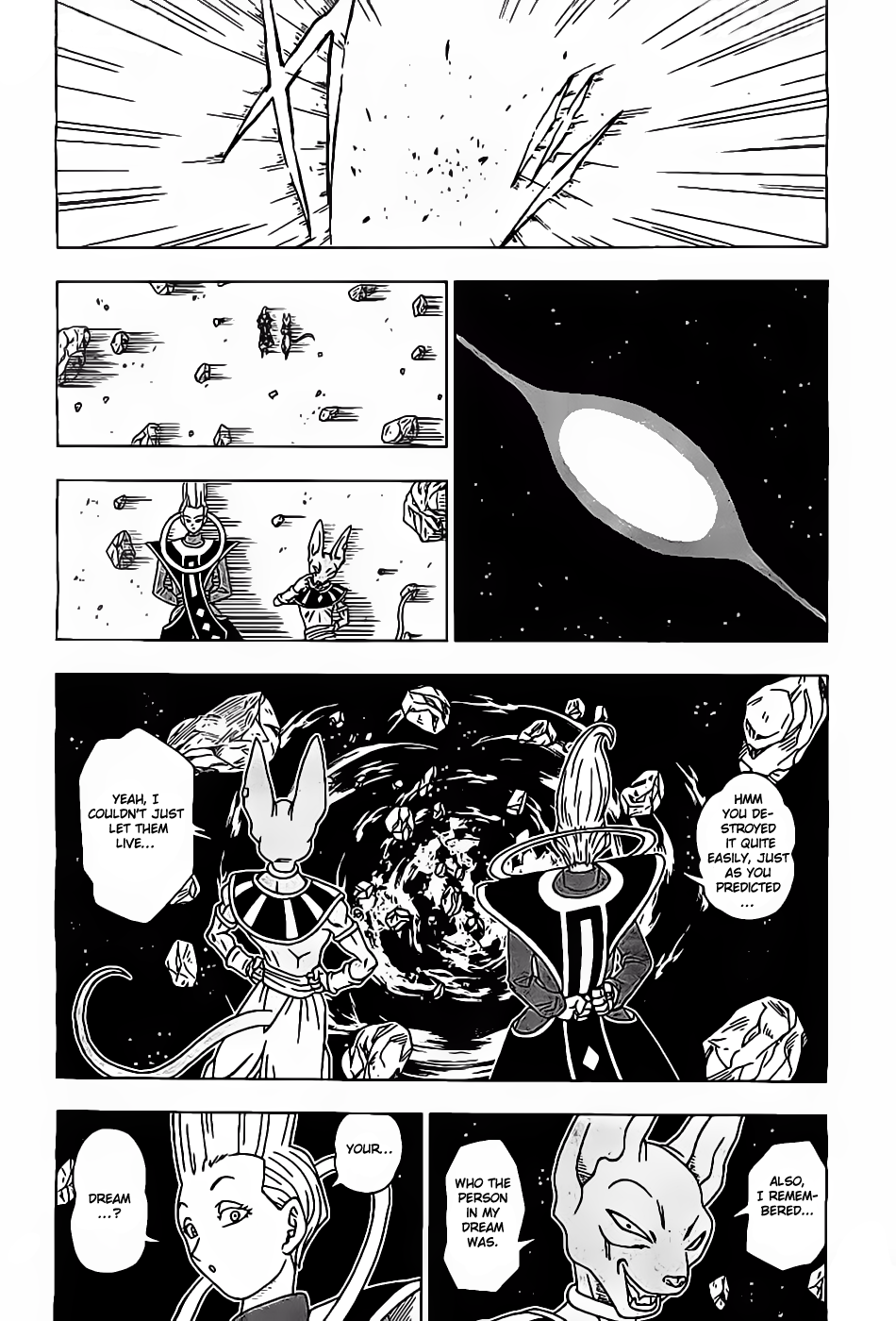 Dragon Ball Chou Chapter 1 page 13 - Chapter 1 : The God Of Destruction's Prophetic Dream