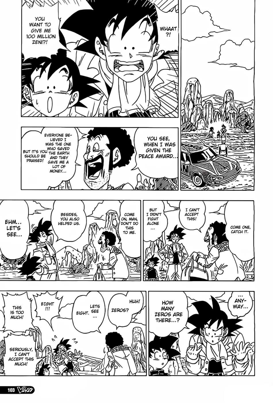Dragon Ball Chou Chapter 1 page 14 - Chapter 1 : The God Of Destruction's Prophetic Dream