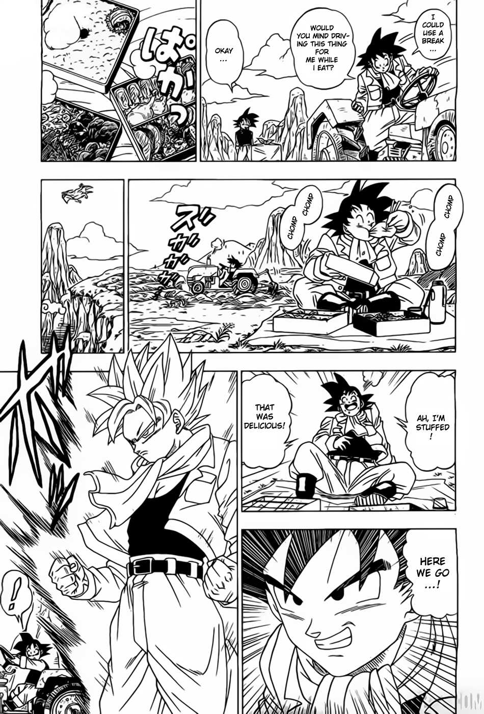 Dragon Ball Chou Chapter 1 page 4 - Chapter 1 : The God Of Destruction's Prophetic Dream