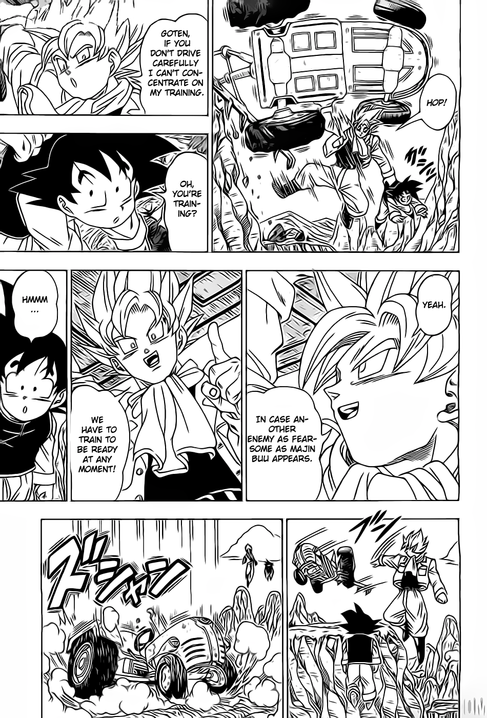 Dragon Ball Chou Chapter 1 page 8 - Chapter 1 : The God Of Destruction's Prophetic Dream