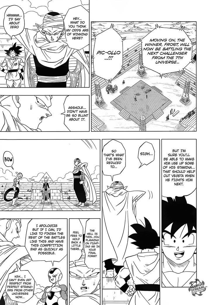 Dragon Ball Chou Chapter 10 page 22 - Chapter 10 : Frost's True Form