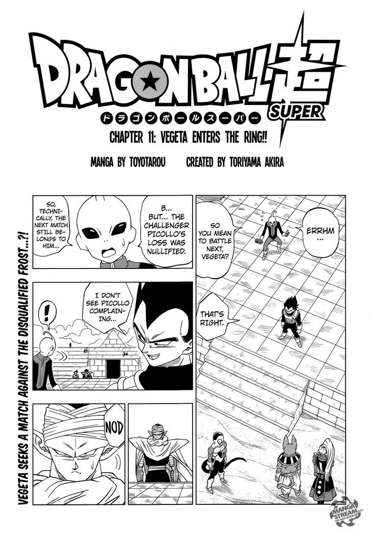 Dragon Ball Chou Chapter 11 page 1 - Chapter 11 : Vegeta Enters the Ring!!