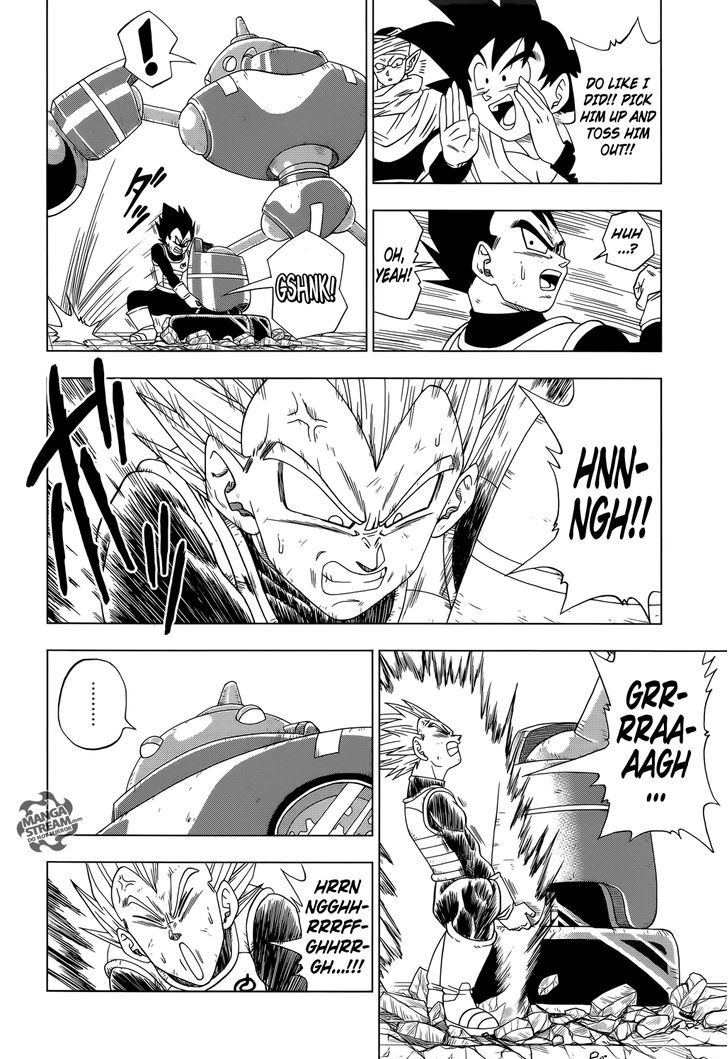 Dragon Ball Chou Chapter 11 page 17 - Chapter 11 : Vegeta Enters the Ring!!