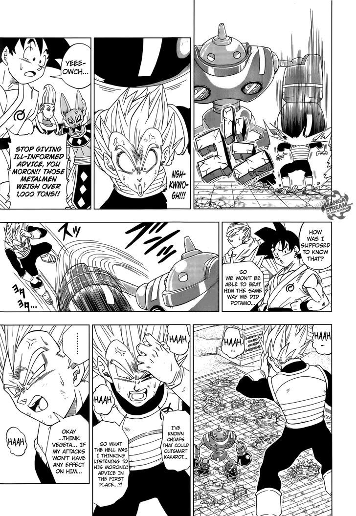 Dragon Ball Chou Chapter 11 page 18 - Chapter 11 : Vegeta Enters the Ring!!