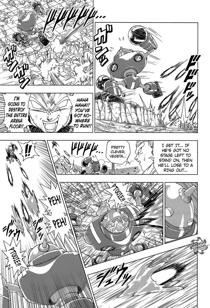 Dragon Ball Chou Chapter 11 page 20 - Chapter 11 : Vegeta Enters the Ring!!