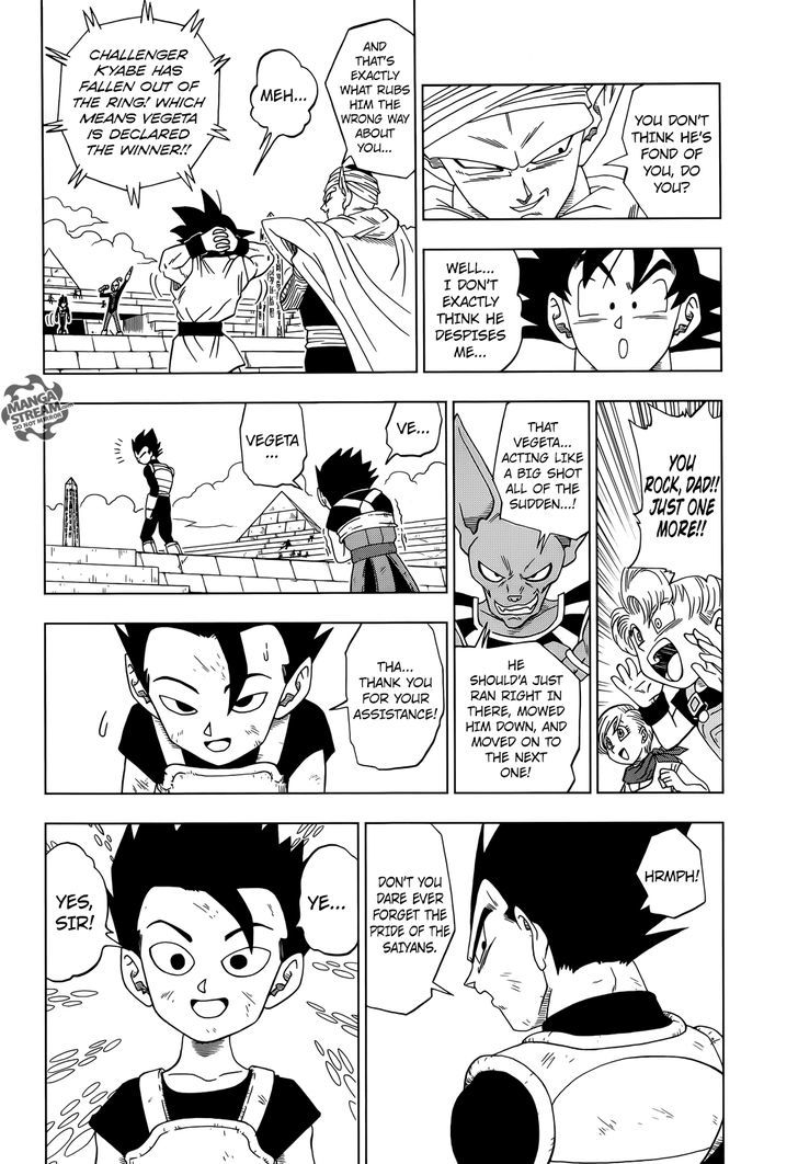 Dragon Ball Chou Chapter 12 page 17 - Chapter 12 : Saiyan's Pride