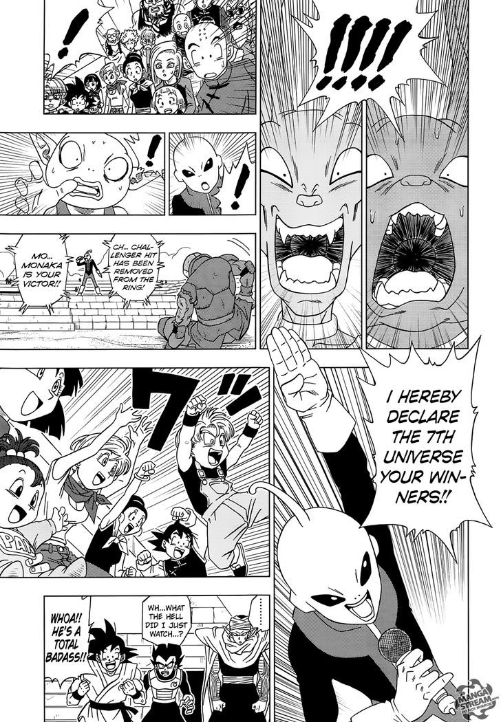 Dragon Ball Chou Chapter 13 page 35 - Chapter 13 : The Victorious Universe is Finally Decided!!