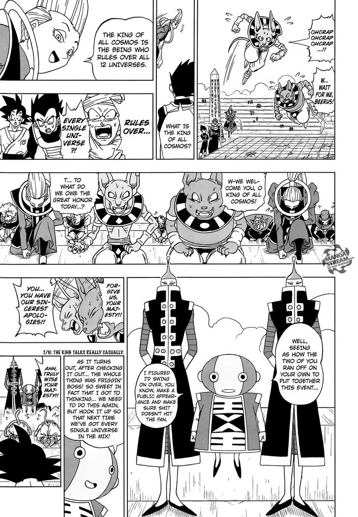 Dragon Ball Chou Chapter 13 page 37 - Chapter 13 : The Victorious Universe is Finally Decided!!